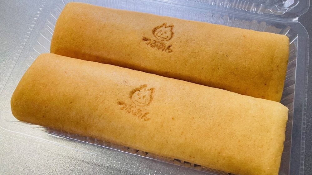 テイクアウトした「あん巻き」