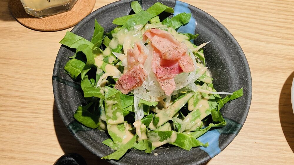 ほうれん草たっぷり「ポパイサラダ」