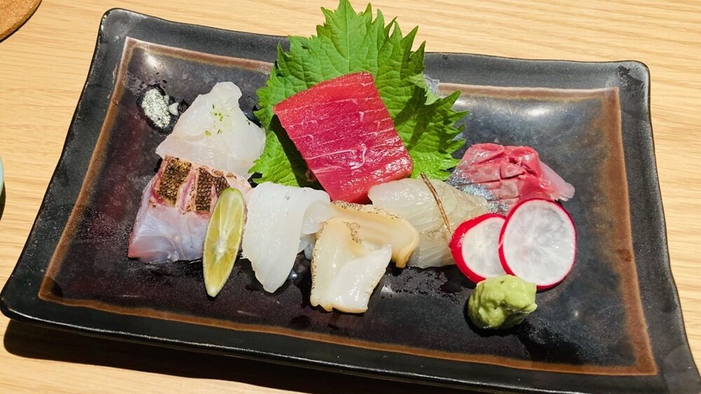 新鮮！「刺身の盛り合わせ」